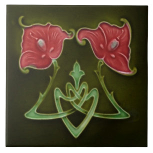 Azulejo art nouveau estilo lareira decorativa