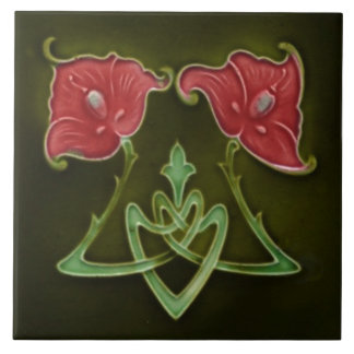 Azulejo art nouveau estilo lareira decorativa