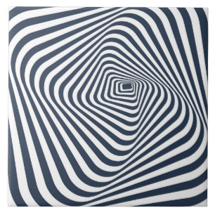Azulejo - Através do Túnel Moderno Abstrato