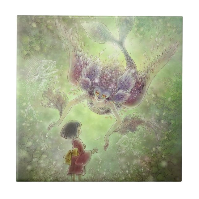 Azulejo ausente espirituoso (Frente)