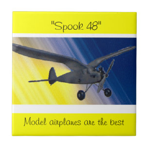 Azulejo - avião modelo - susto 48