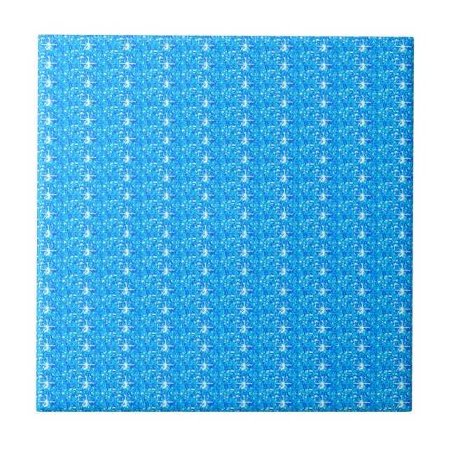 Azulejo Azul-brilhante (Frente)