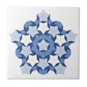 Azulejo azul de Penrose