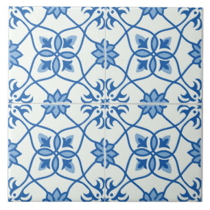 Azulejo Azul Decorativo
