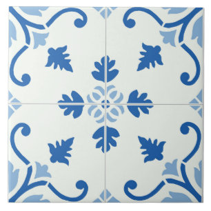 Azulejo Azul Decorativo