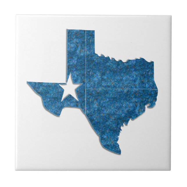 azulejo azul do Texas (Frente)