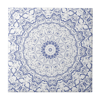 Azulejo azul francês