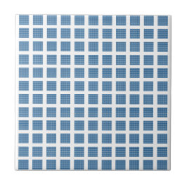Azulejo Azul Listrado Quadrado