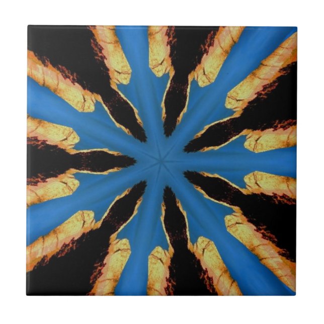 azulejo azul negrito (Frente)