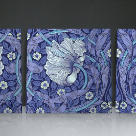 Azulejo Azul Pimpernel Sem Costura 2/2 William Mor