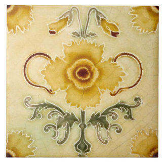 Azulejo Azulejo art nouveau estilo fogo decorativo