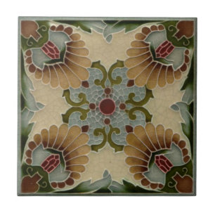 Azulejo - Azulejos Antigos Art Nouveau