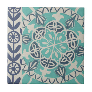 Azulejo Batik Azul I