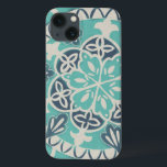 Azulejo Batik Azul I<br><div class="desc">Floral</div>