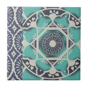 Azulejo Batik Azul II