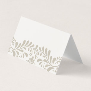 Azulejo Beige Talavera Fiesta Place Mesa Decor