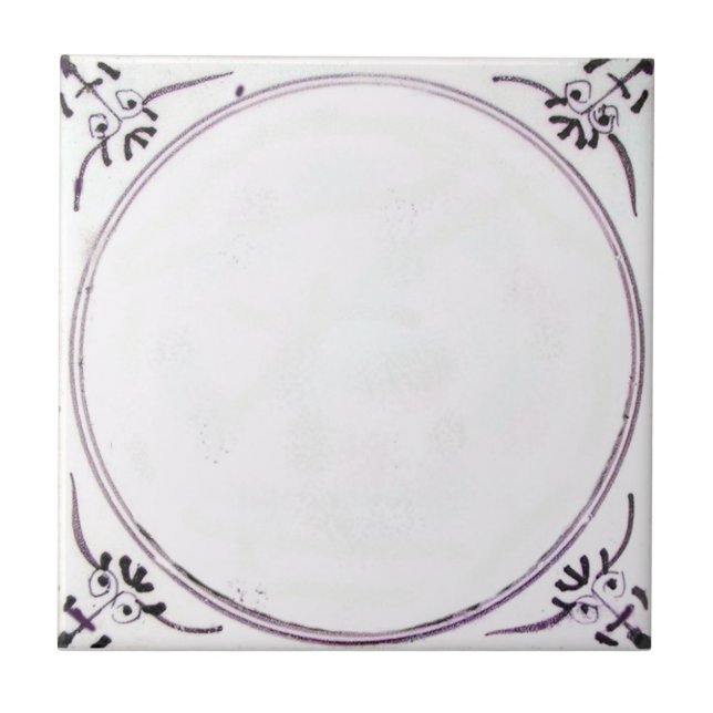 Azulejo bíblico do vermelho do manganês de RBT18 (Frente)