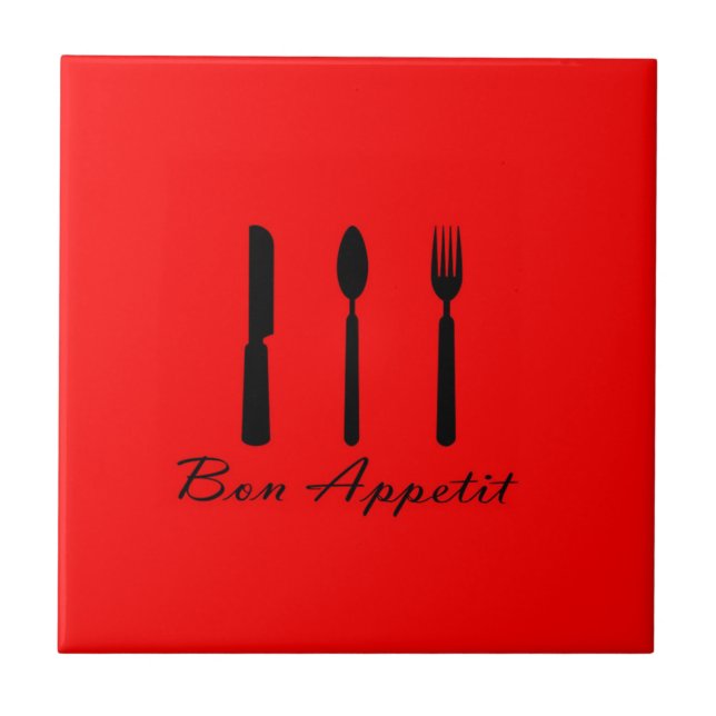 Azulejo - Bon Appetit (Frente)