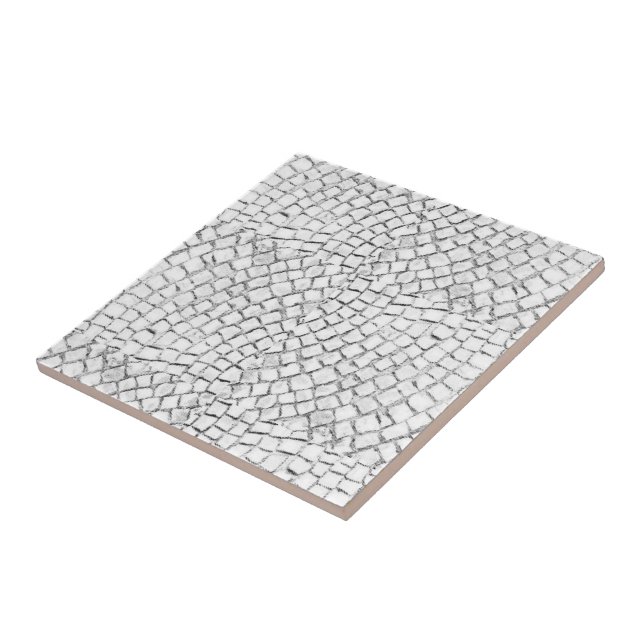Azulejo Branco Pavimentação Cerâmica (Lateral)