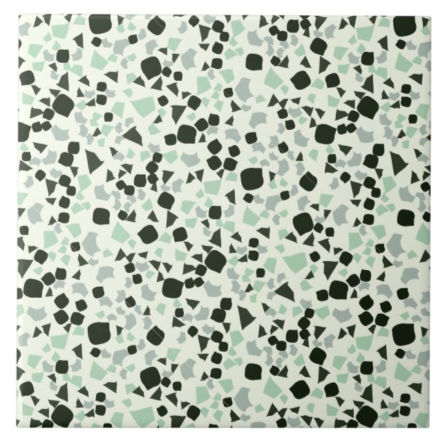 Azulejo Branco Terrazzo Simples Moderno (Frente)