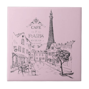 Azulejo Café Paris