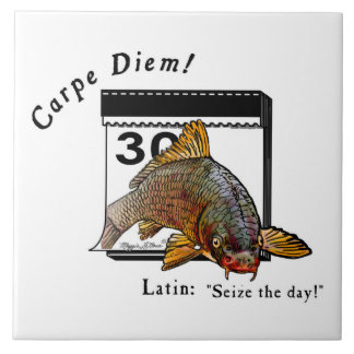Azulejo Carpe Diem