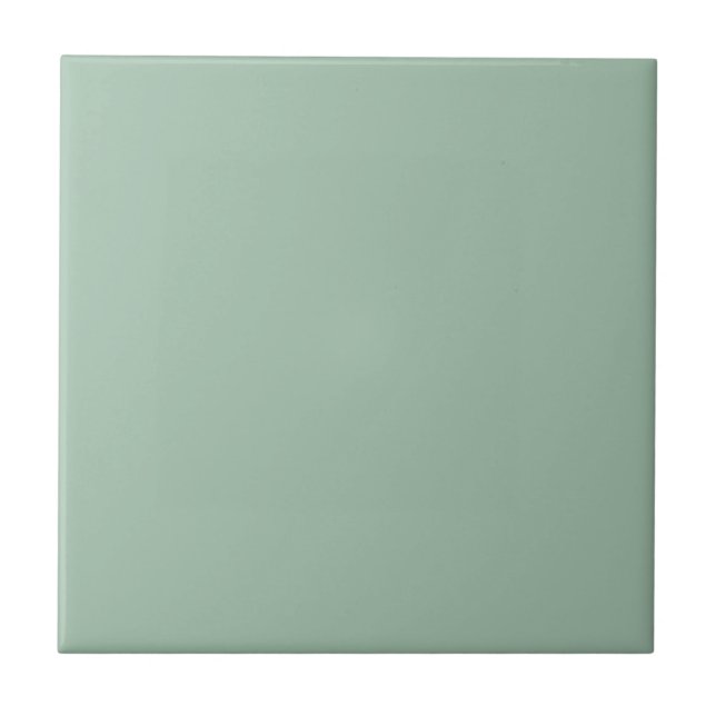 Azulejo Celadon Verde Pleno de Cor Sólida Cerâmica (Frente)