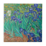 AZULEJO CERAMIC "IRISES", DE VINCENT Van Gogh<br><div class="desc">"IRISES" POR VINCENT Van Gogh AZULEJO CERAMIC</div>