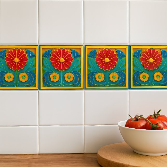 Azulejo Cerâmica Art Deco (Art Deco Tile)