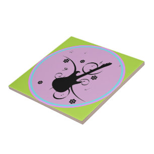 Azulejo Cerâmica de Violão