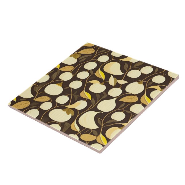 Azulejo cerâmica fruta Design (Lateral)