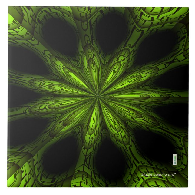 Azulejo Cerâmica Verde (Frente)