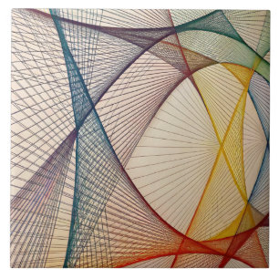 Azulejo cerâmico Abstrato