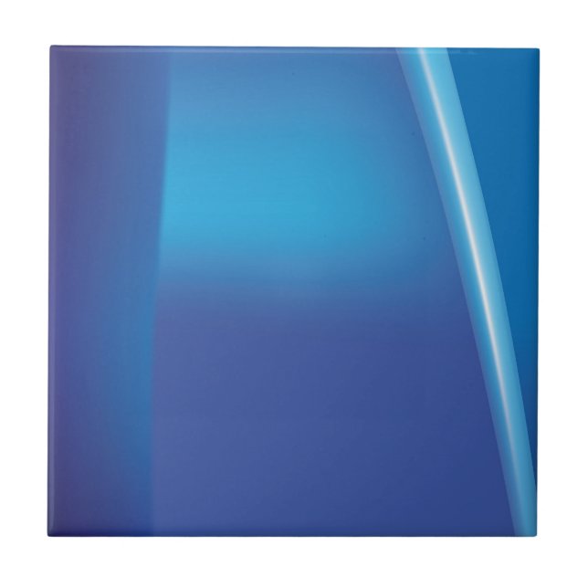 Azulejo cerâmico Abstrato azul (Frente)