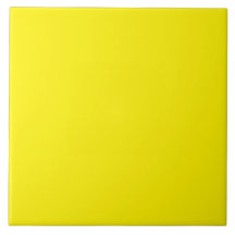 Azulejo cerâmico - Amarelo claro - Azulejo decorat