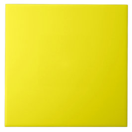 Azulejo cerâmico - Amarelo claro - Azulejo decorat