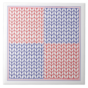 AZULEJO CERÂMICO AMERICAN KNIT 6x6 II