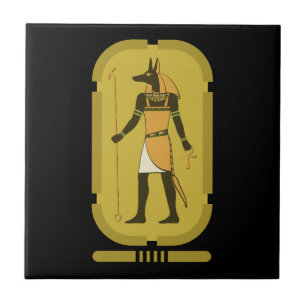Azulejo Cerâmico Anubis