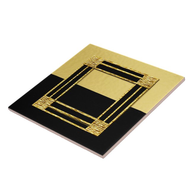 Azulejo cerâmico Art Deco (Lateral)