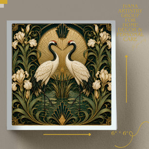 AZULEJO CERÂMICO ART DÉCO SIMÉTRICO DE GROUS COROA