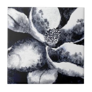 azulejo cerâmico "Blossom White" de cozinha