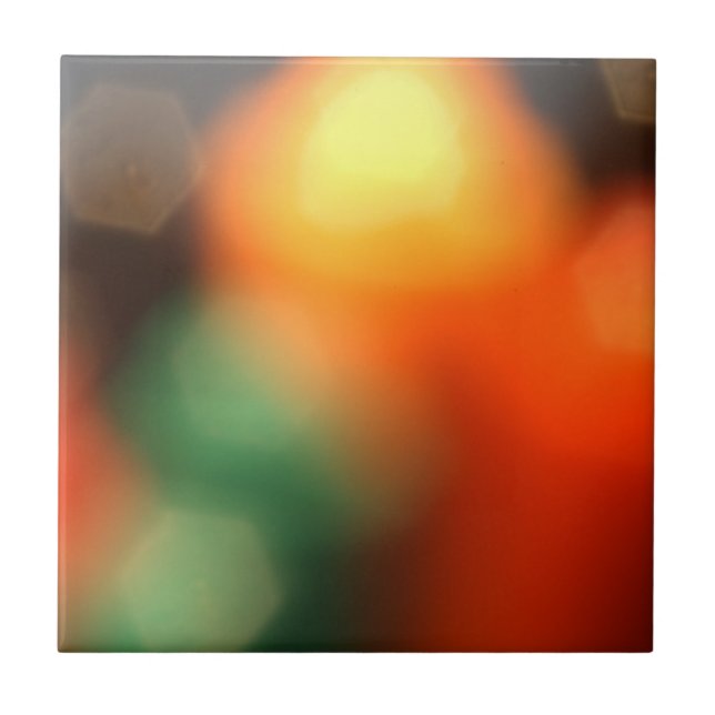 Azulejo cerâmico Bokeh (Frente)