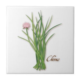 Azulejo cerâmico Chives Herb
