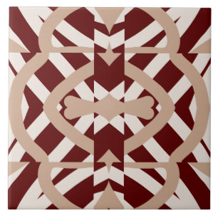 Azulejo cerâmico clássico multicolorido vibrante