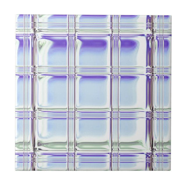 Azulejo cerâmico colorido único (Frente)