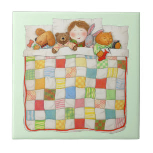 AZULEJO CERÂMICO COZY QUILT 4.25x4.25 - Verde