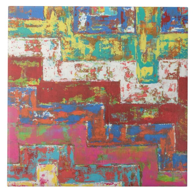 Azulejo cerâmico da fábrica 6 x 6 (Frente)