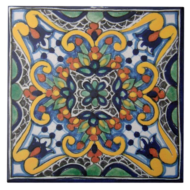 Azulejo cerâmico da foto do design de Talavera do (Frente)
