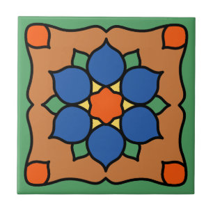 Azulejo cerâmico da ilha Vintage Catalina