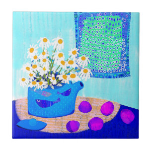 Azulejo cerâmico Daisy Delight